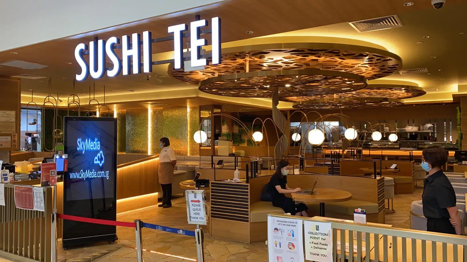 Digital Standee non-touch screen